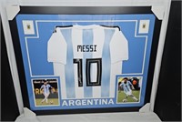 Lionel Messi Signed Jersey Beckett Certified
