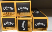 NEW 5 BOXES CALLOWAY WAR BIRD GOLF BALLS