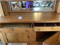 Vintage buffet with hidden compartment