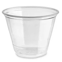 Dixie Crystal Clear Plastic Squat Cups - 9 oz