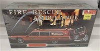 Fire Resue Ambulance Model,NIB,1/25 scale