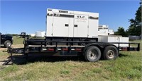 Diesel Powered AC Generator with Trailer