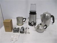 COFFEE POTS / GRINDER / FROTHER