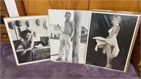 Unframed Poster Prints (James Dean & Marilyn