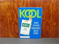 Kool Menthol Double Sided Sign 24x34.5