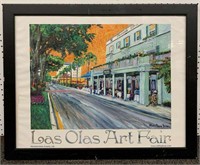 Signed Las Olas Art Fair Poster