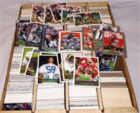 Box Of 3000 Unsearched Assorted Football Cards
