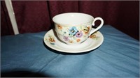 VTG Cup and Saucer Bone China Occupied Japan