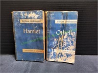 Vintage William Shakespeare Othello & Hamlet