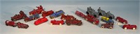 18 Small Metal Fire Department Toys