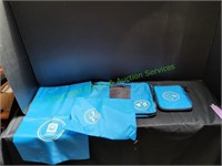 In Route 4pc Blue Travel Bag Set