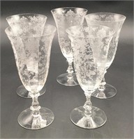 ROSE POINT Water Tumblers 5