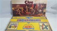 1972 Clue and 1976 Hi-Politix Board Games