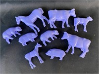 Barnyard Miniature Plastic Animals