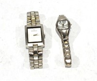 Two Vintage Stainless Steel Watches