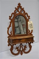 Wood Mirror Shelf