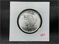 1922 PEACE DOLLAR BU