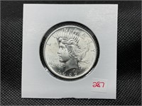 1922 PEACE DOLLAR BU