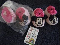 MINI MOUSE BABY / TODDLER SLIPPERS
