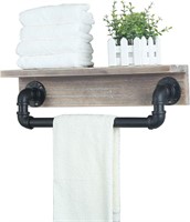 NEW $117 Industrial Pipe Shelf,20 inch