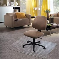 Kuyal Carpet Chair Mat, 48" X 30" Pvc Home Office