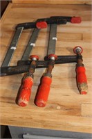 3 F-clamps