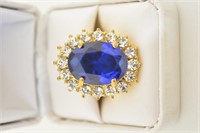 6ct Sapphire Ring