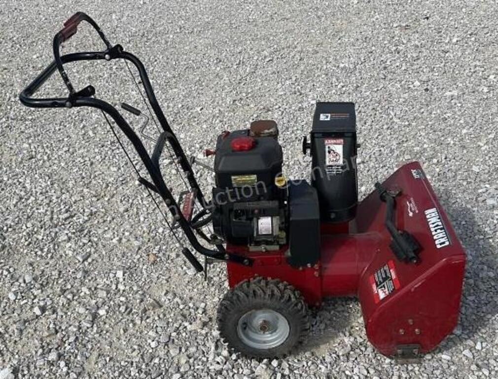 Nice Craftsman Snow Blower 7.5 Hp/24In Electric