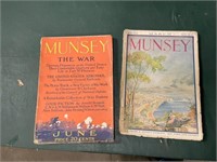 Munsey 1908 and 1918 magazines