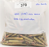 250 Rounds Of Lake City .223 (.5.56) NATO