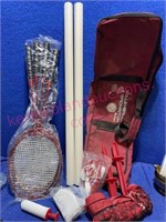 Badminton-volleyball net set