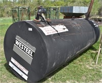 Westeel 1000 Gal Fuel Tank, s/n: 272872, Loc: OK