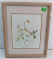 Vintage Water Color 12 x 16 - signed