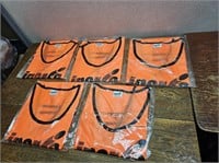 NEW 5 INARIA Bright Orange Youth Sized Pinnies