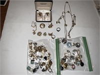 Vintage earrings and miscellaneous
