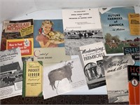 Vintage farm pamphlets popular mechanics