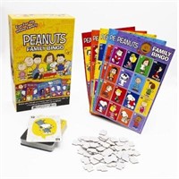 $15  AQUARIUS Peanuts Family Bingo Game Set