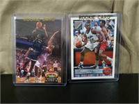 (2) Mint 1992 Shaquille O'Neal Rookie Cards