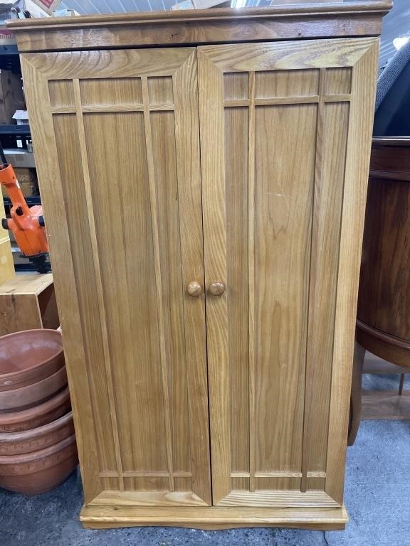 French Door Style Storage Cabinet