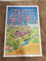 Strates show poster
