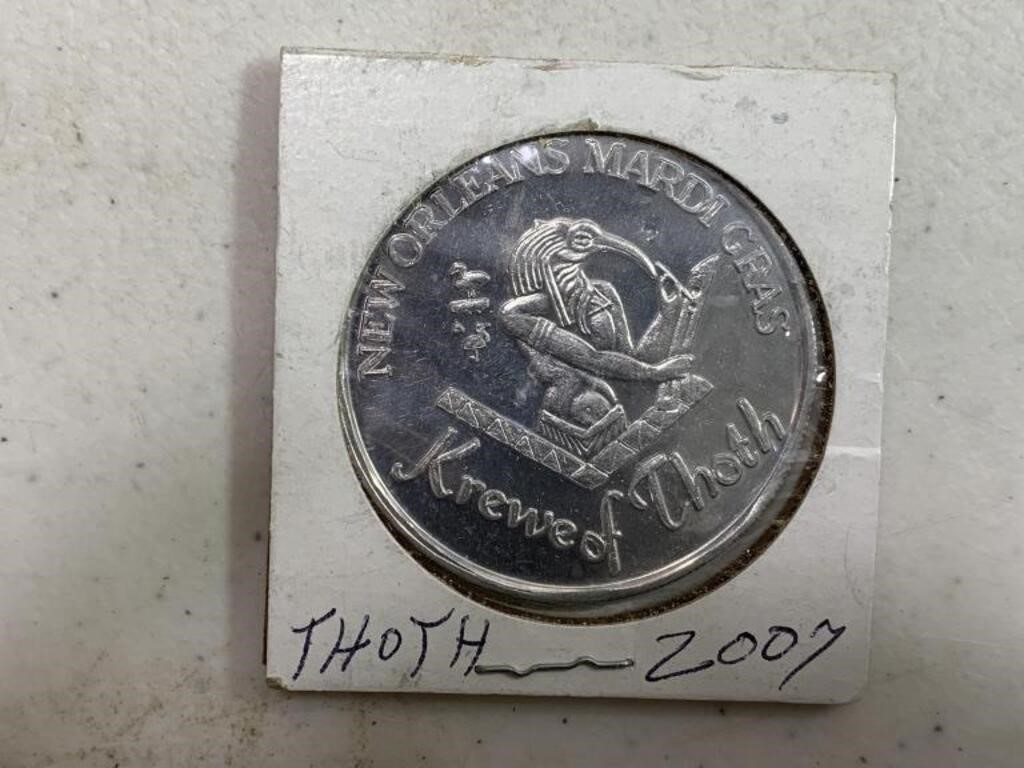 2007 Krewe of Thoth Doubloon