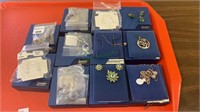 11 boxes of good jewelry, some marked 18 karat