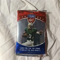 2012 Unsealed pack of  Young Stars Football cards