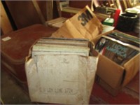 6 BOXES RECORDS -PRETTY SOILED