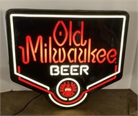 Old Milwaukee beer light