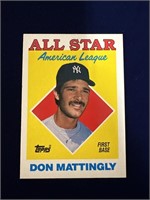 TOPPS ALL STAR AMERICAN LEAGUE DON MATTINGLY 386