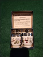 Vtg. Royal Worcester Egg Coddler Set