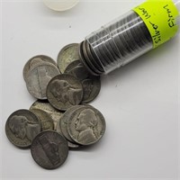 ROLL OF 40 NICKELS 35-40% SILVER