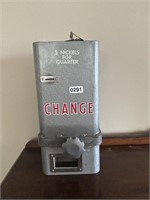 VINTAGE CHANGE MACHINE