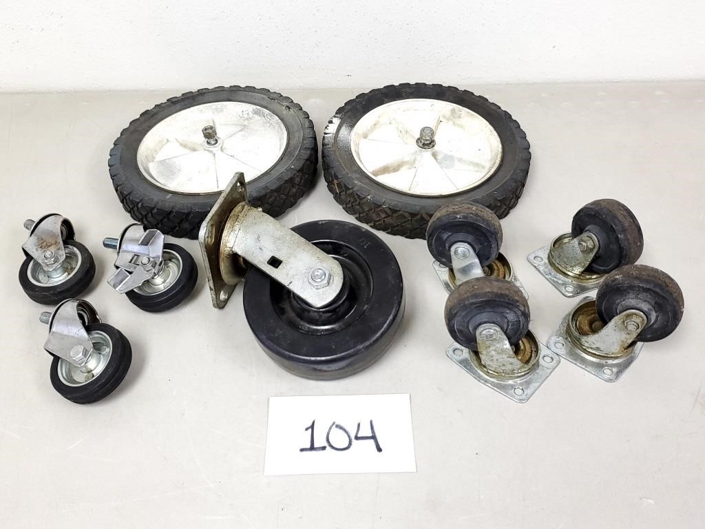 Assorted Wheels and Casters (No Ship)
